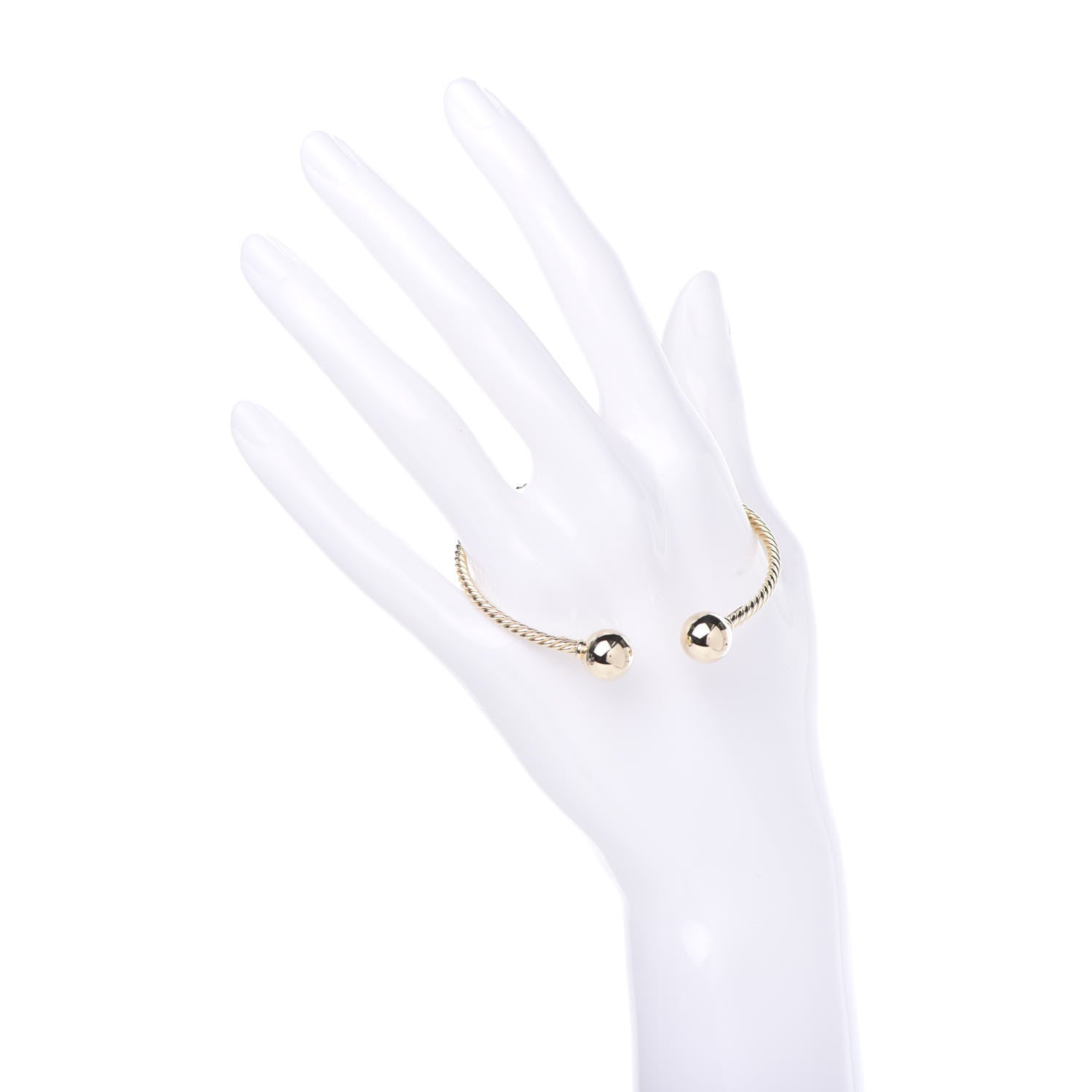 David Yurman 18K Yellow Gold 10mm Solari Bracelet 2 of 5