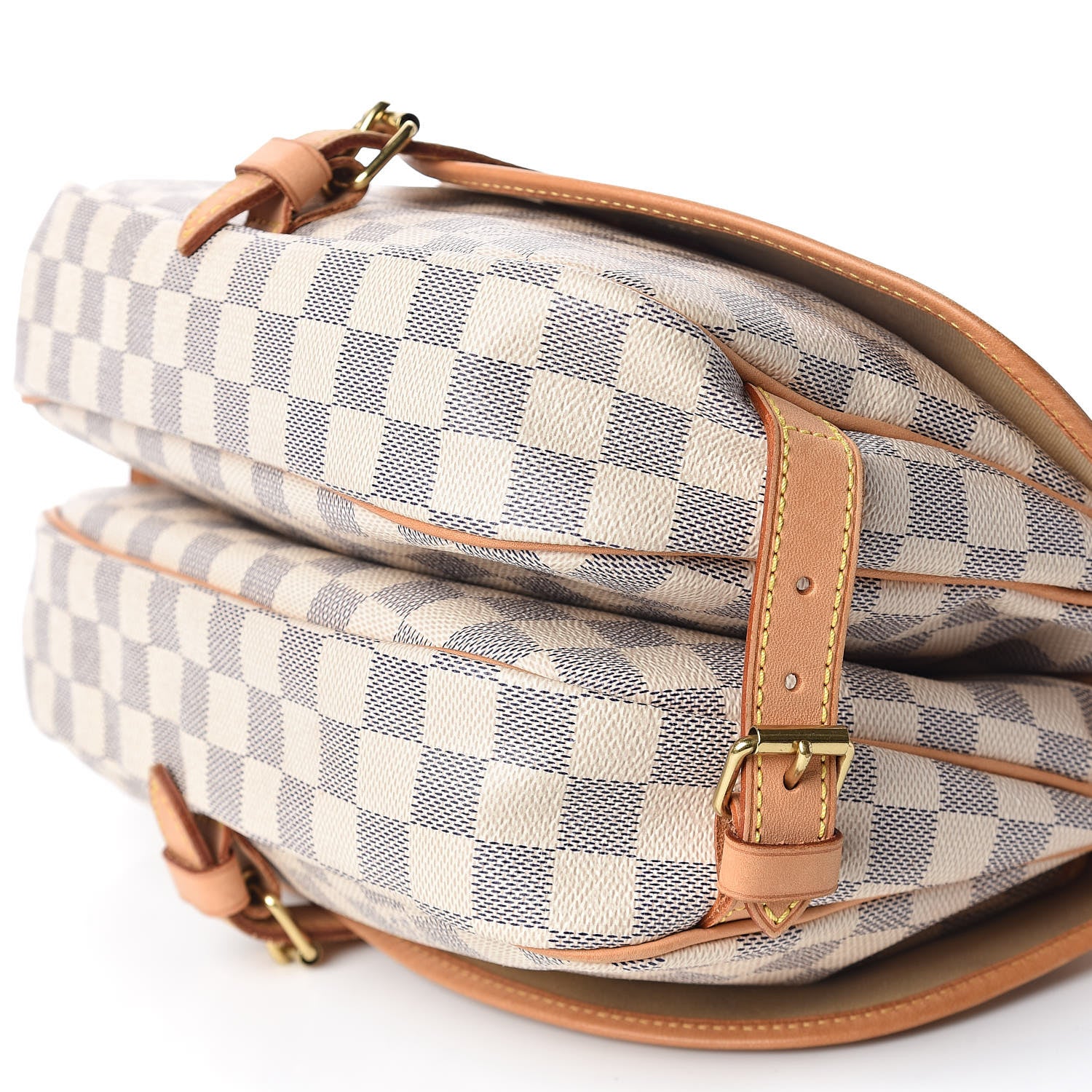 Louis Vuitton Damier Azur Saumur MM 6 of 11