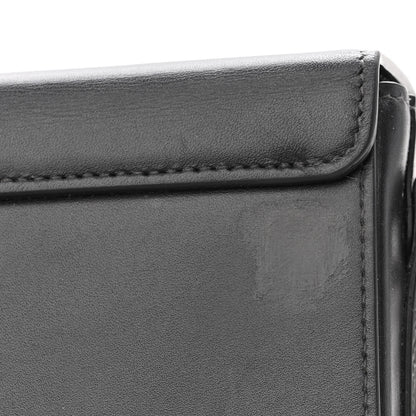 Christian Dior Smooth Calfskin Vertical Pouch Black 11 of 12
