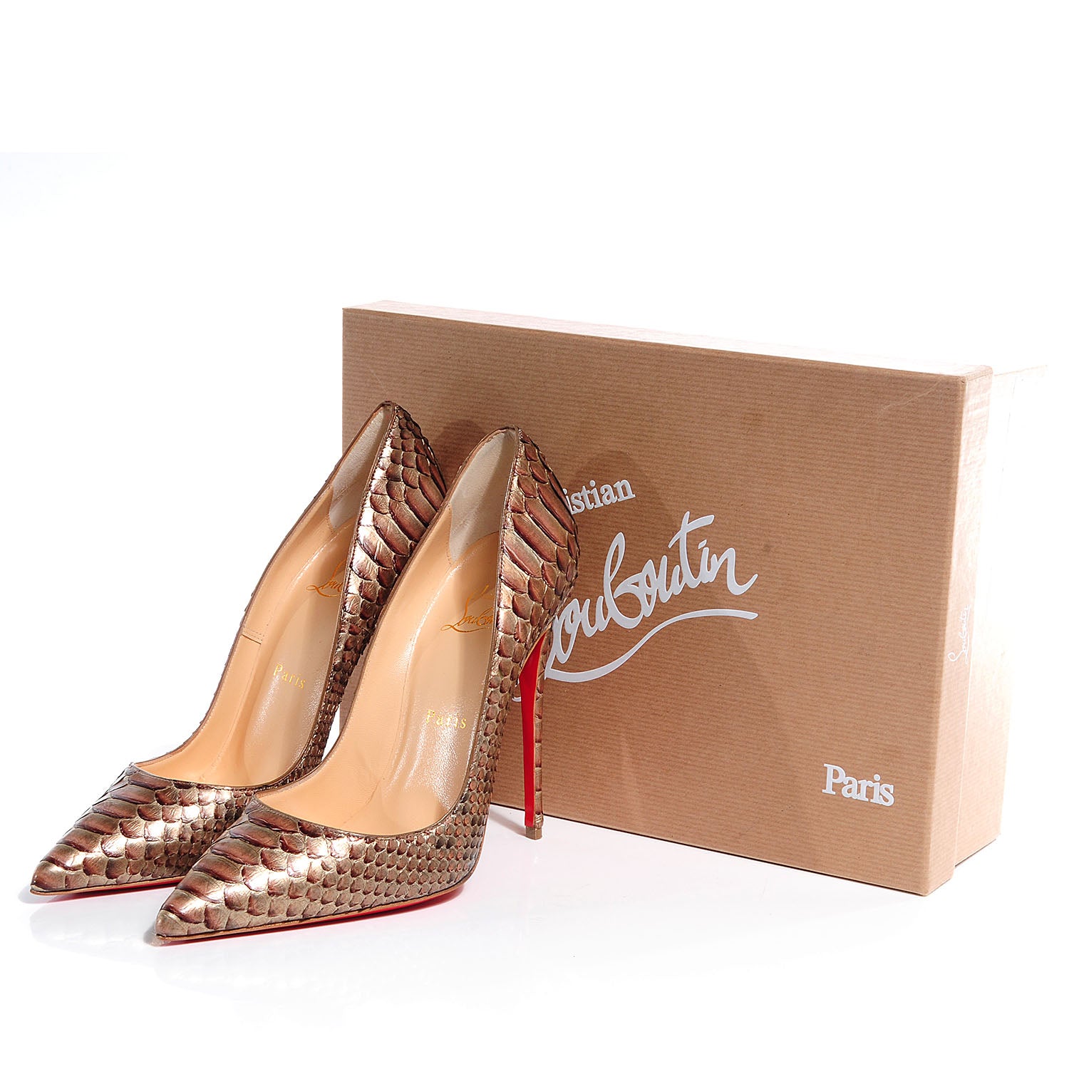 Christian Louboutin Python So Kate 120 Pumps 38.5 7 of 7