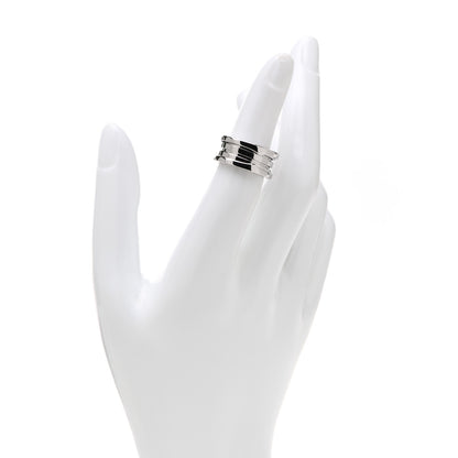 Bulgari 18K White Gold B.Zero1 Three-Band Ring 50 5.25 2 of 4