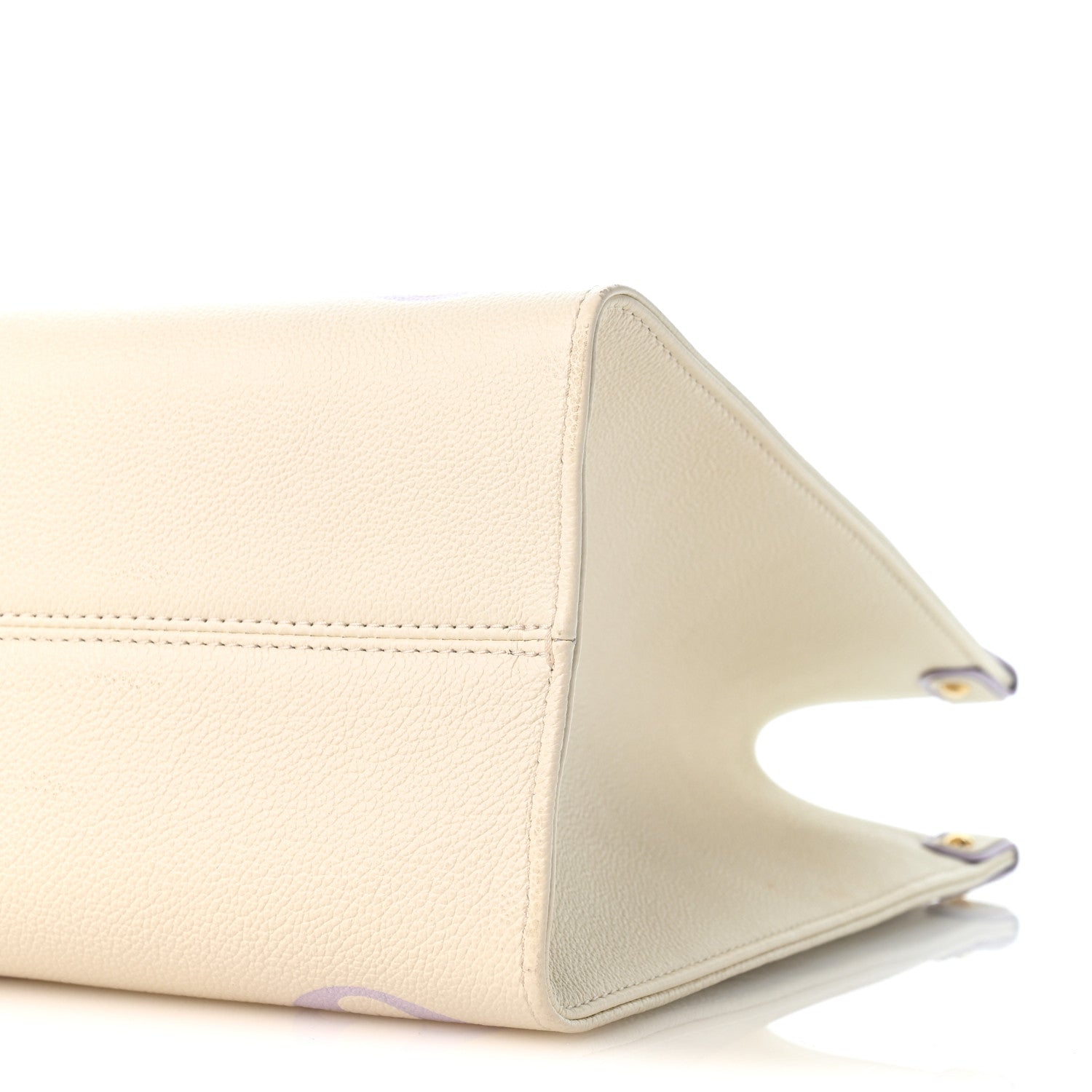 Louis Vuitton Empreinte Monogram Giant Onthego MM Latte Bubble Tea 9 of 12