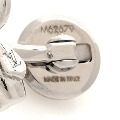 Louis Vuitton Sterling Silver Vivienne Cufflinks 3 of 4