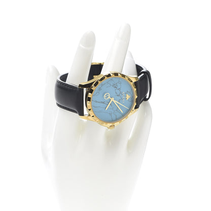 Gucci Stainless Steel Calfskin 38mm G-Timeless Quartz Watch Turquoise 2 of 8