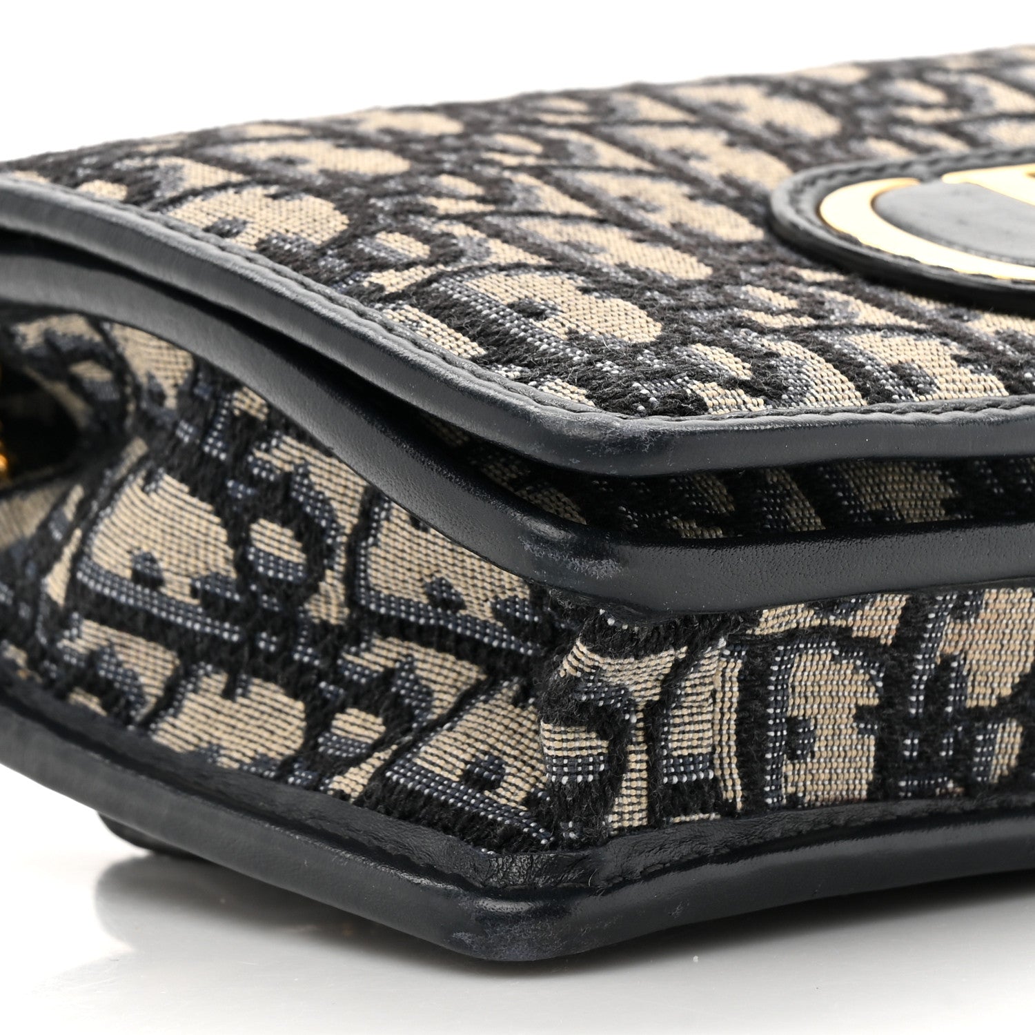 Christian Dior Oblique 30 Montaigne 2-In-1 Pouch Blue 10 of 16