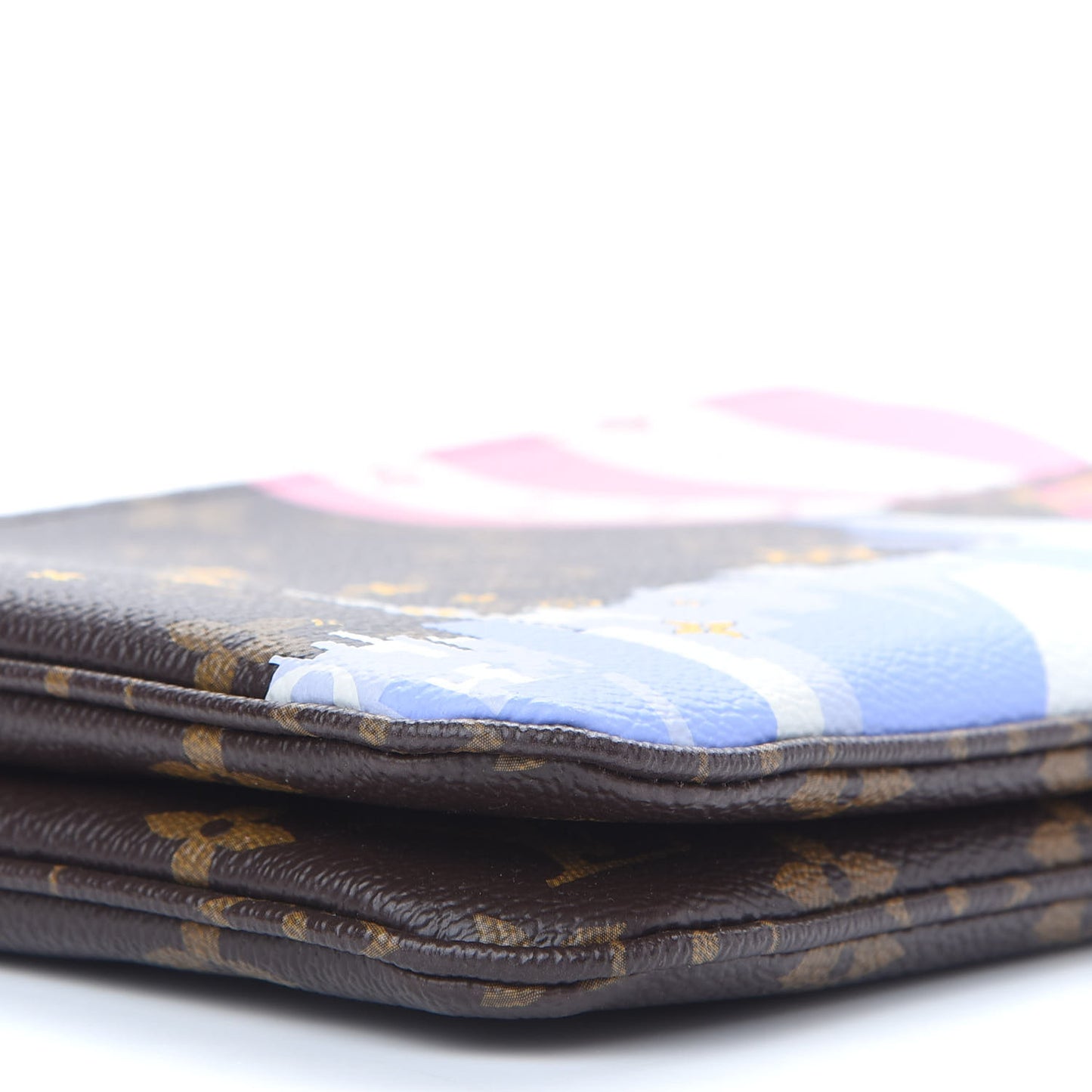 Monogram 2019 Christmas Animation Double Zip Pochette