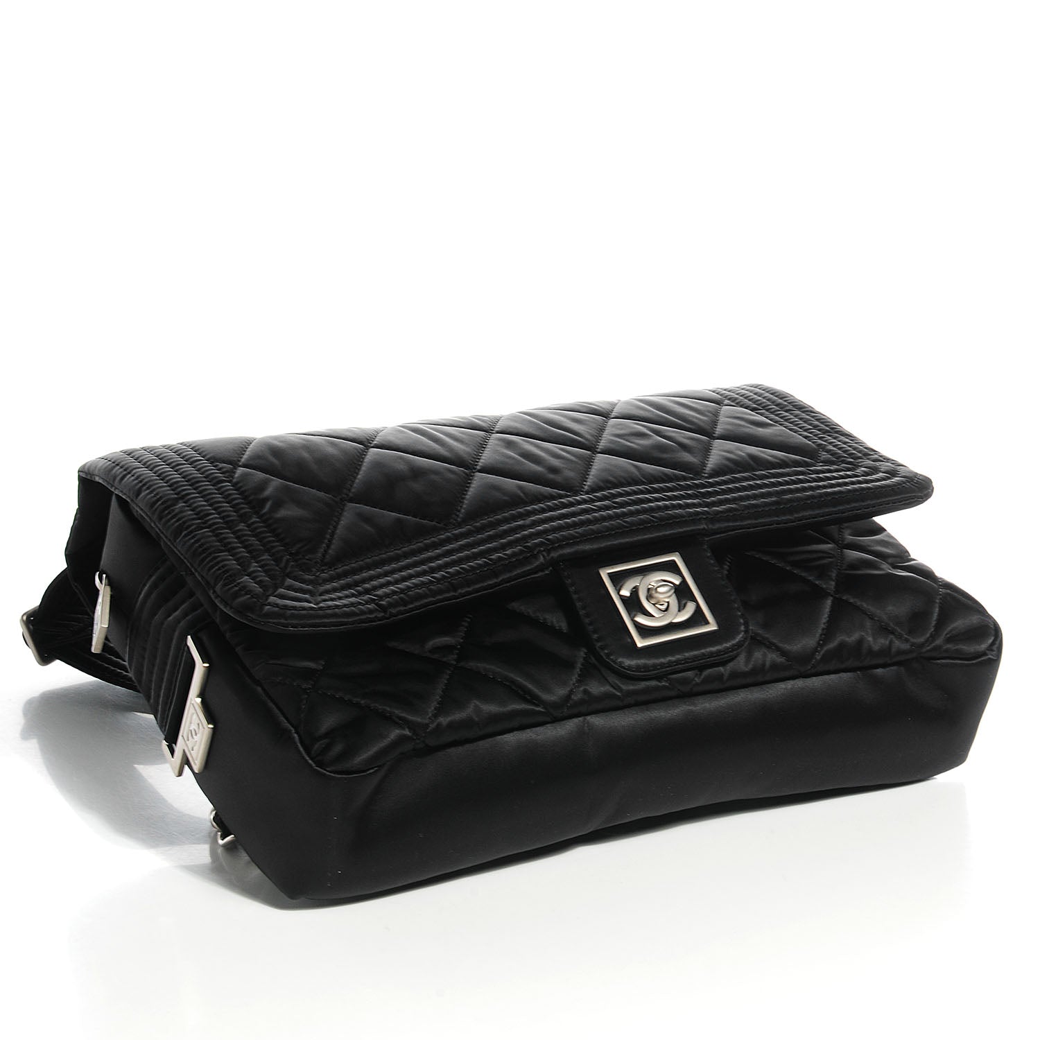 Chanel Nylon Ski Sport Backpack Black 4 of 8