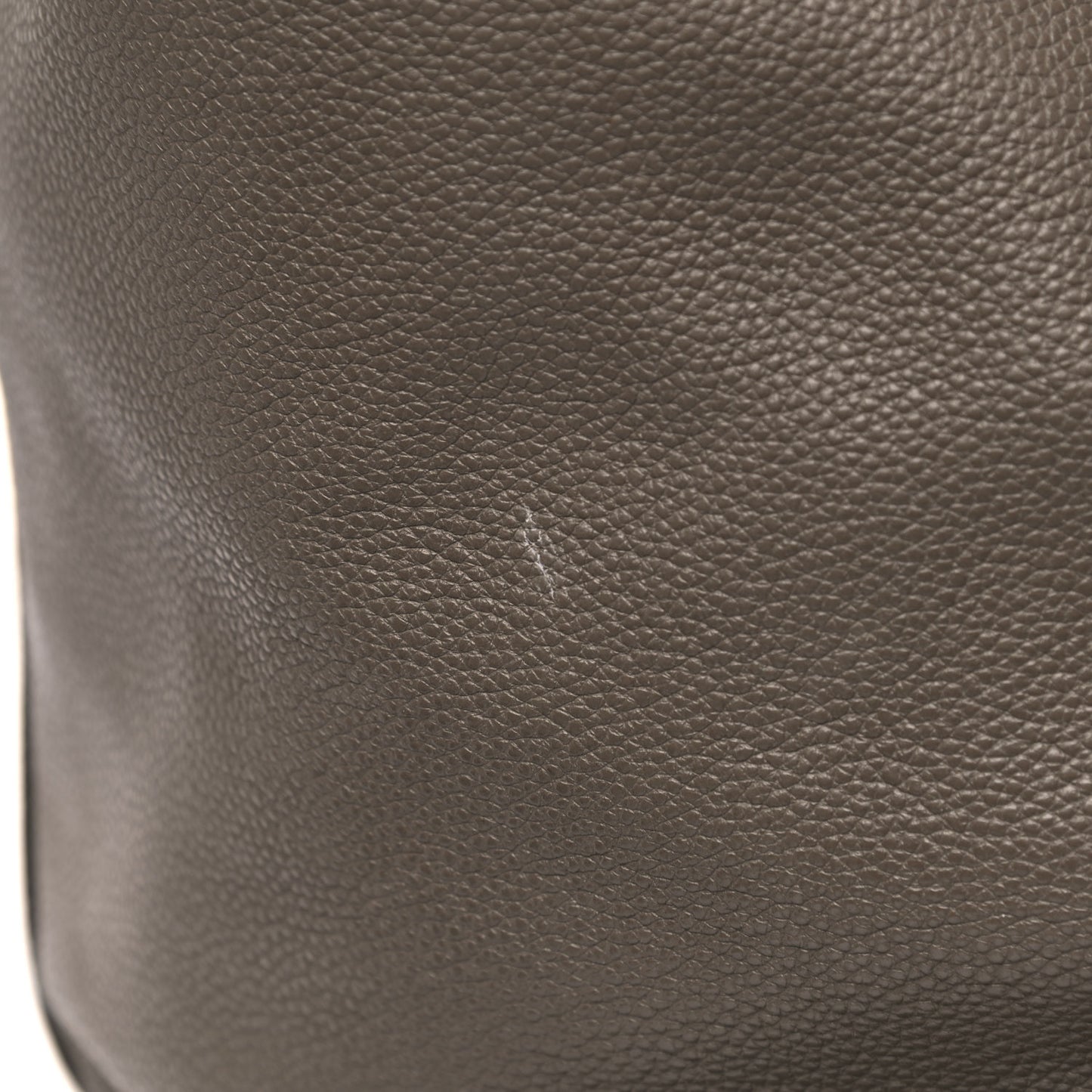 Soft Grained Calfskin Medium Belt Cabas Phantom Souris