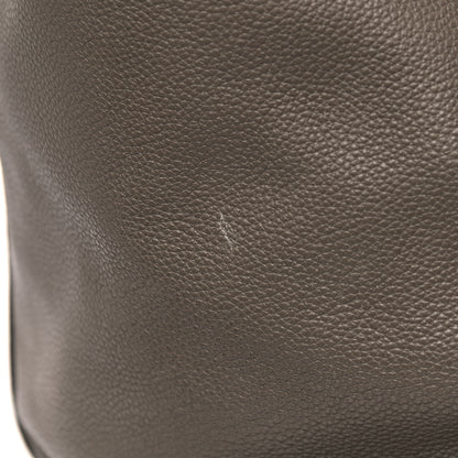 Celine Soft Grained Calfskin Medium Belt Cabas Phantom Souris 9 of 16