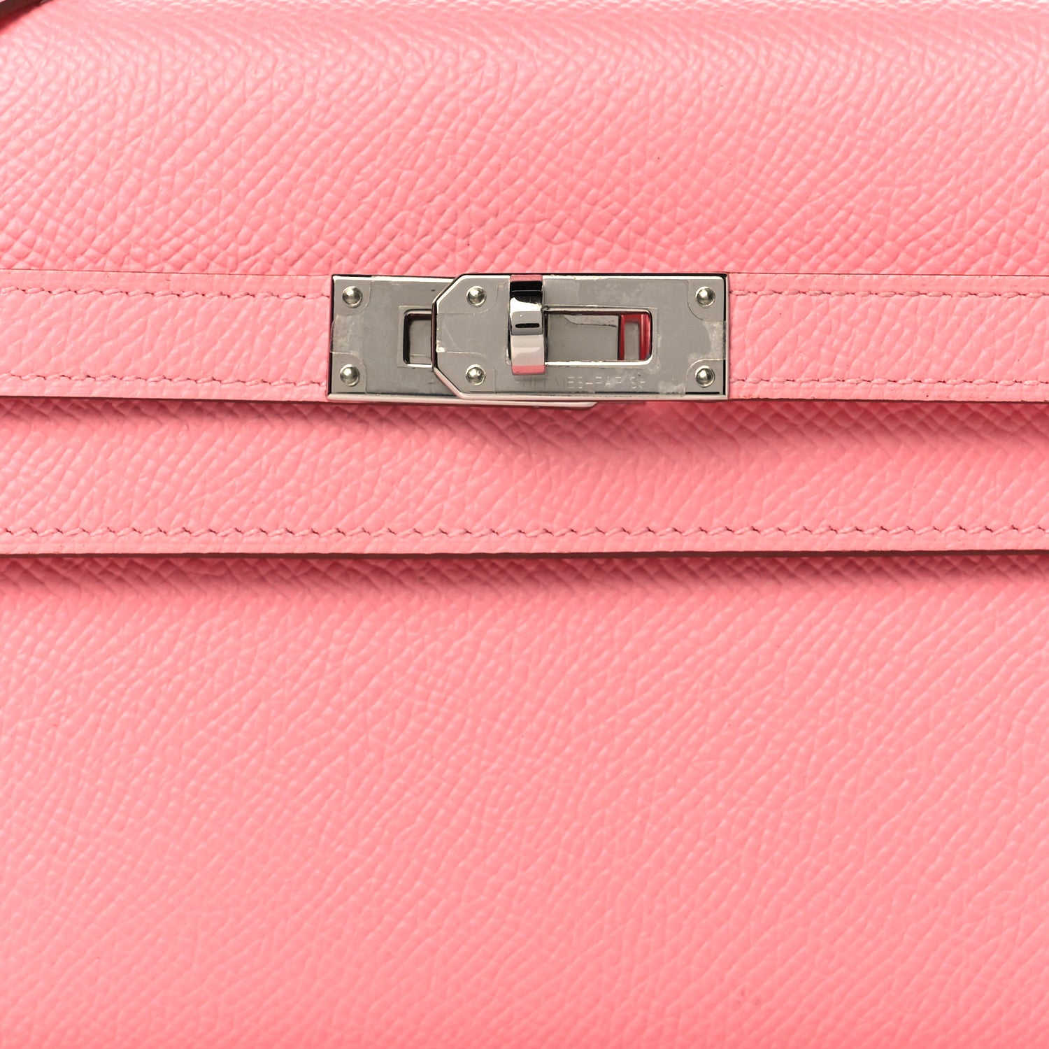 Hermes Epsom Kelly Wallet To Go Rose Confetti 7 of 8