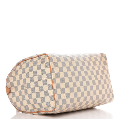 Louis Vuitton Damier Azur Speedy 30 4 of 9