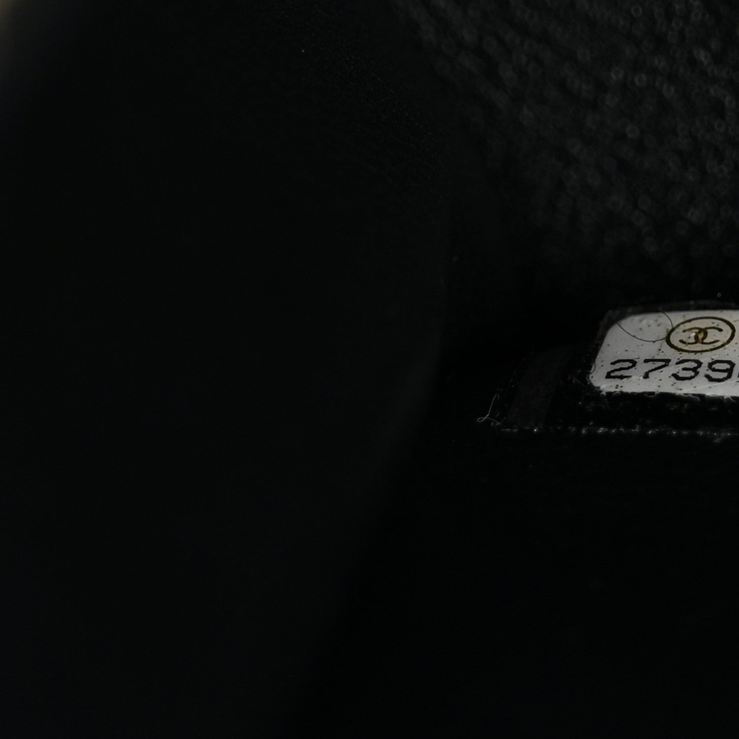 Chanel Caviar Lizard Embossed Quilted Small Coco Handle Flap Black 7 of 12