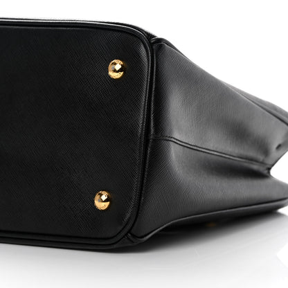 Prada Saffiano Lux Medium Tote Black 12 of 15