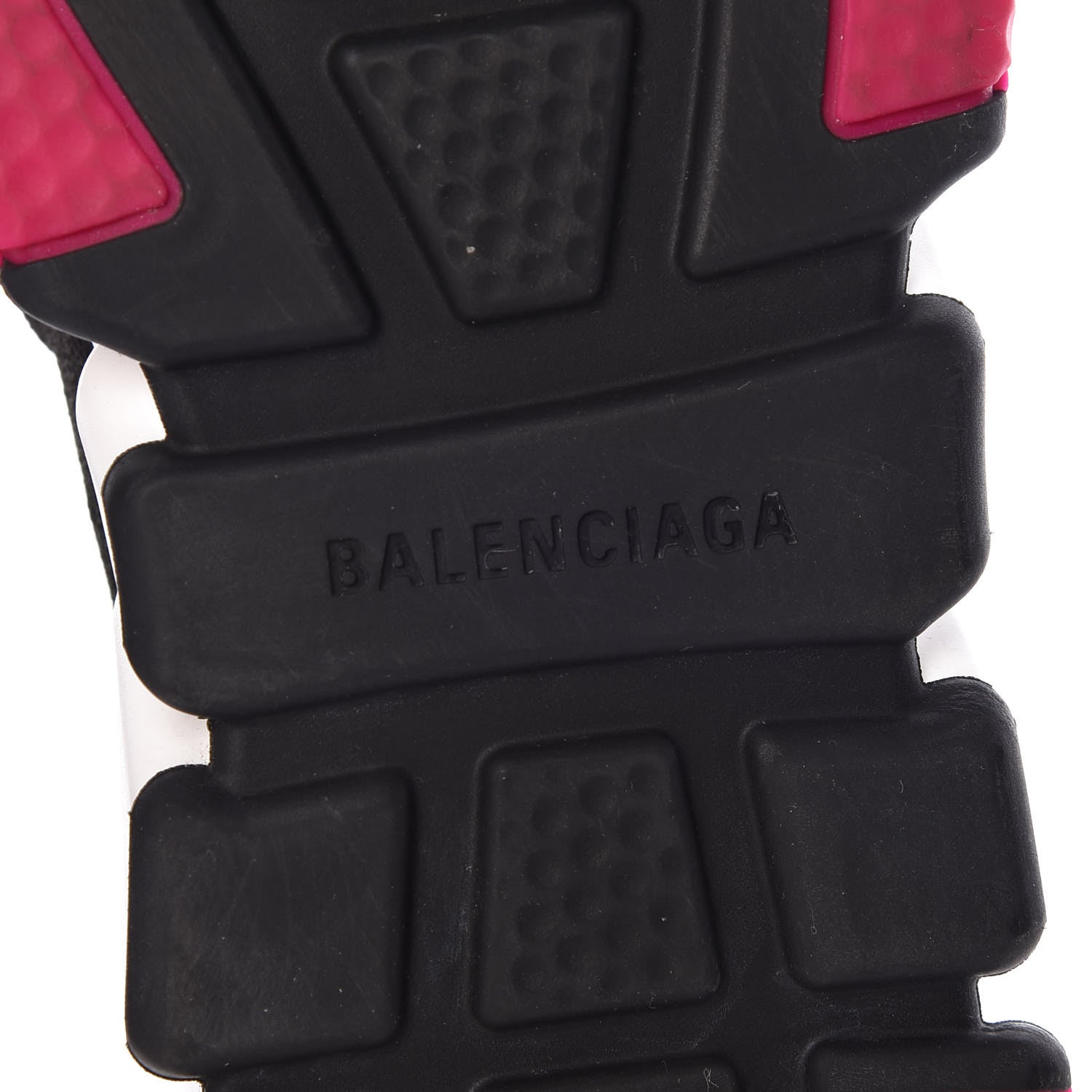 Balenciaga Neoprene Knit Womens Speed Sneakers 39 Black Pink 8 of 9