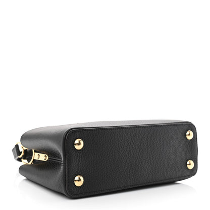Louis Vuitton Taurillon Capucines BB Black 4 of 10