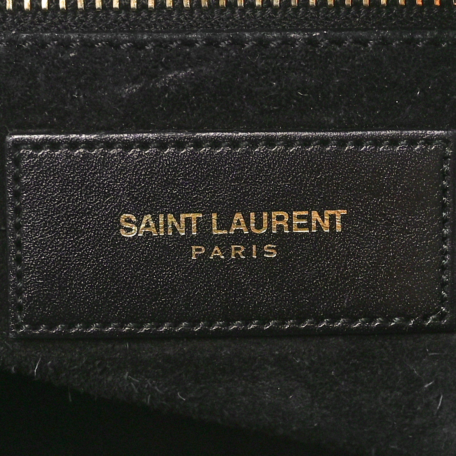 Saint Laurent Calfskin Classic Duffle 6 Black 6 of 10