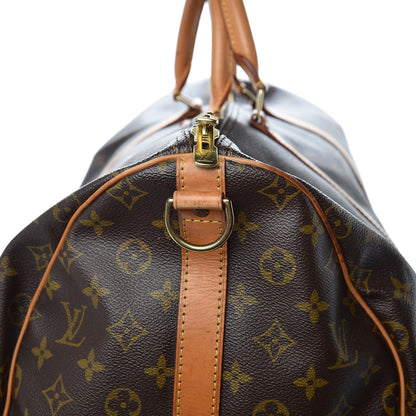 Louis Vuitton Monogram Keepall Bandouliere 55 24 of 26