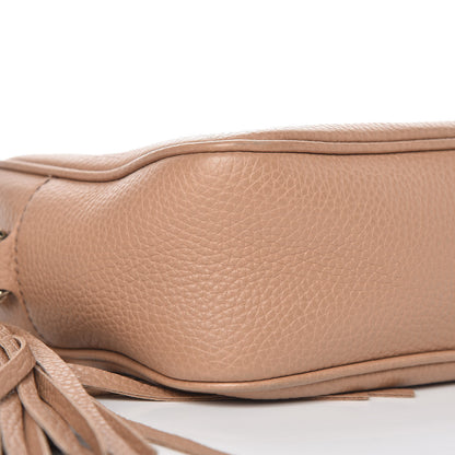 Gucci Pebbled Calfskin Small Soho Disco Bag Rose Beige 5 of 13