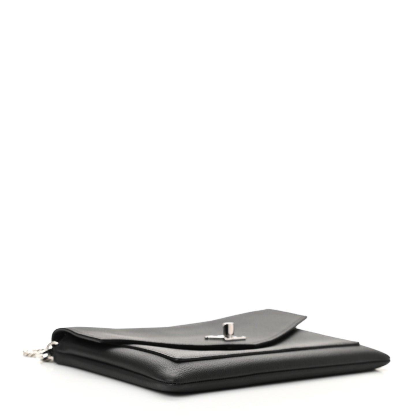 Soft Calfskin My Lockme Pochette Black