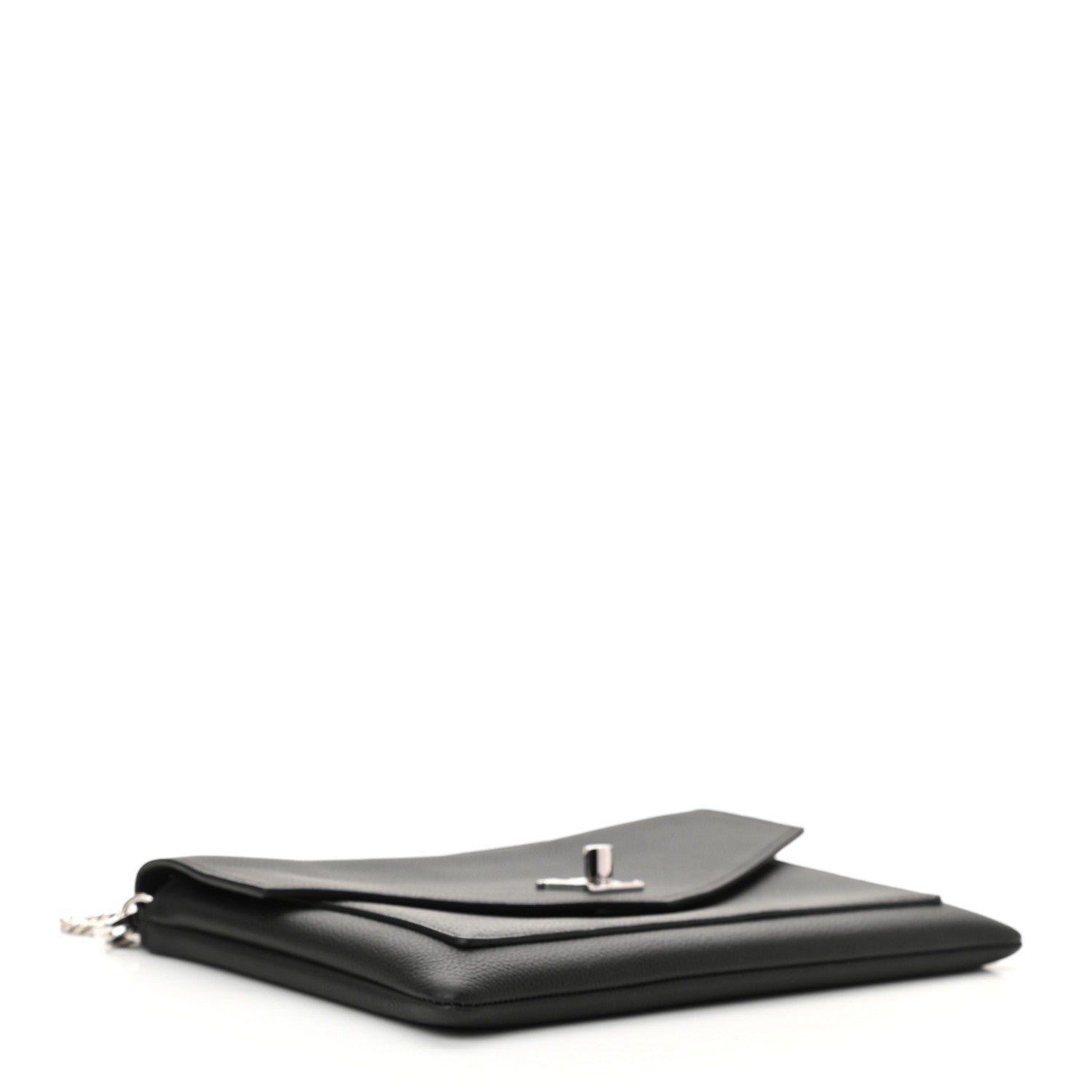 Louis Vuitton Soft Calfskin My Lockme Pochette Black 4 of 9