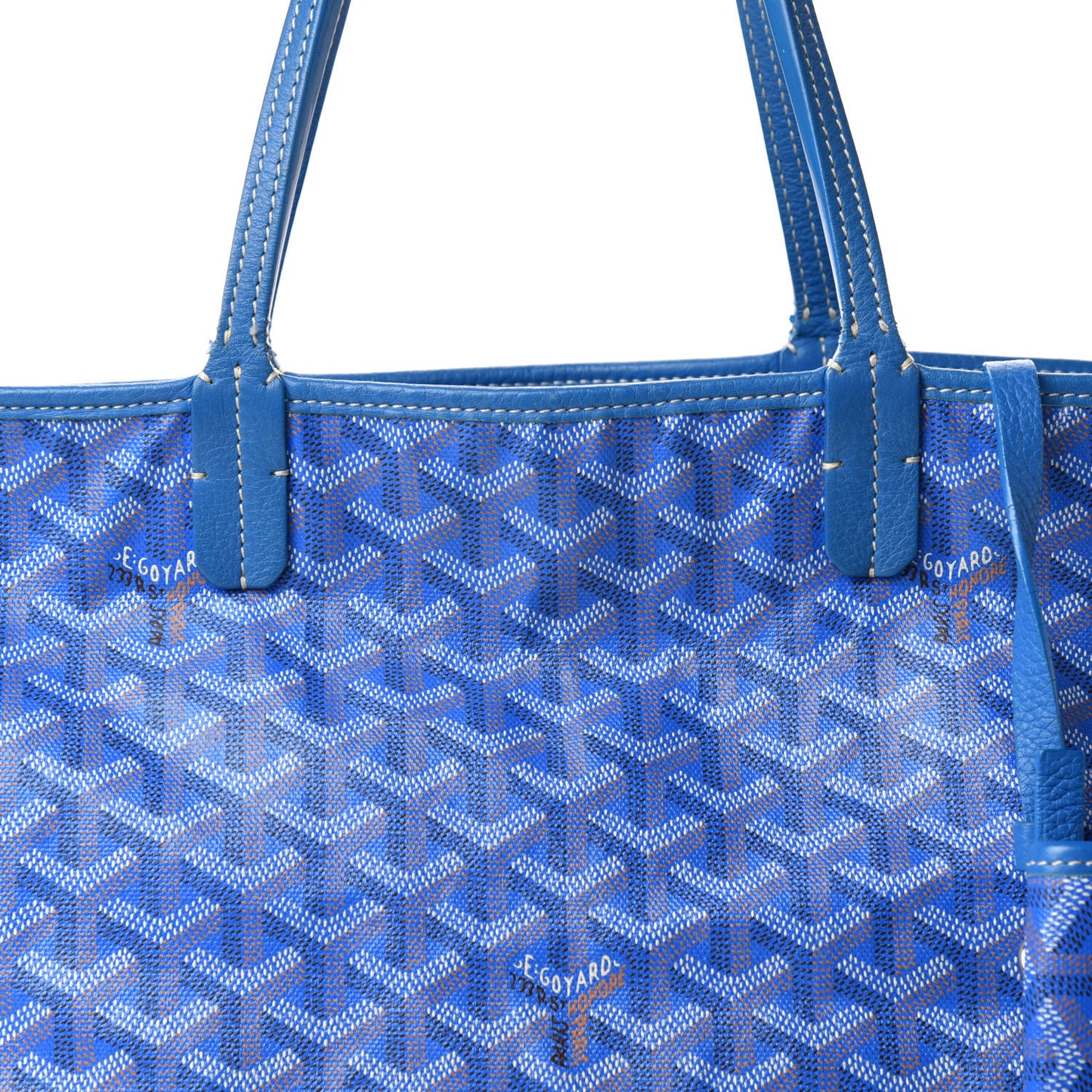 Goyardine Sac Hardy Pet Carrier PM Sky Blue