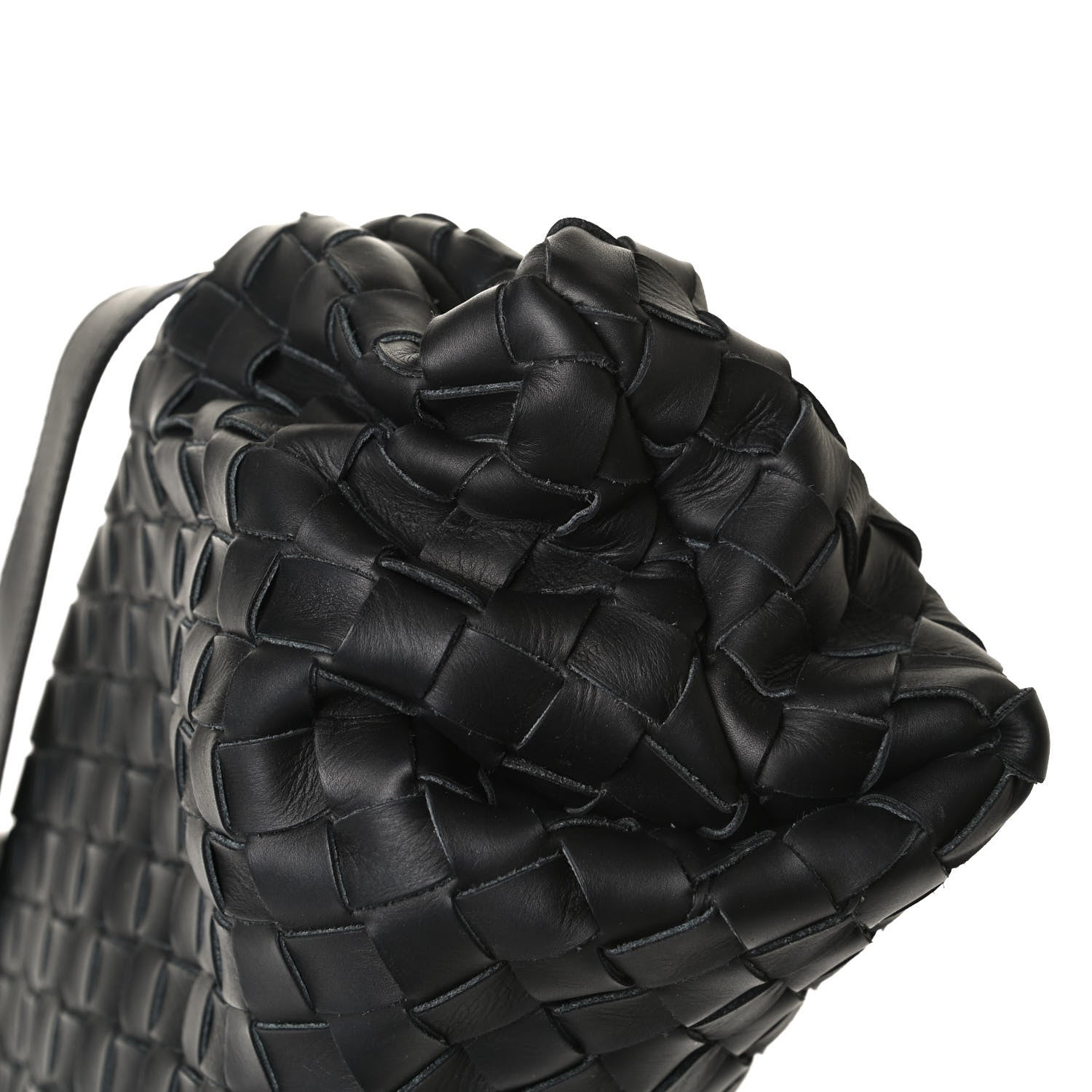 Bottega Veneta Nappa Intrecciato Messenger Bag Black 13 of 16