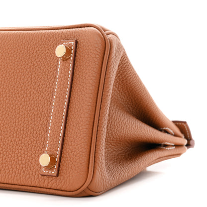 Hermes Togo Birkin 25 Gold 10 of 11
