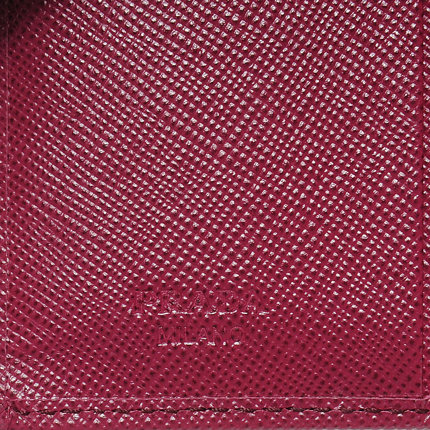 Saffiano Metal Bi-Fold Wallet Ametista