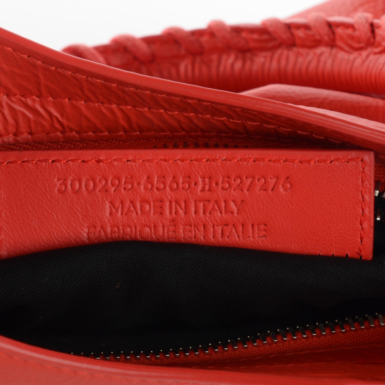 Balenciaga Matte Goatskin Rubber Covered Classic Hardware Mini City Rouge Coquelicot Rouge Braise 7 of 8