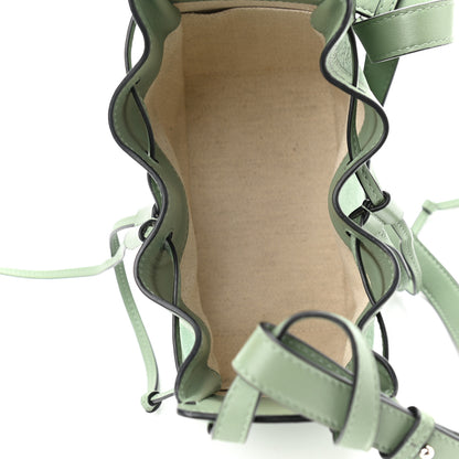Loewe Calfskin Nubuck Mini Hammock Shoulder Bag Light Green 5 of 10