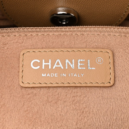 Chanel Caviar Small Studded Deauville Tote Beige 6 of 10