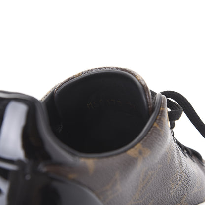 Louis Vuitton Patent Monogram Frontrow Sneakers 37.5 8 of 8