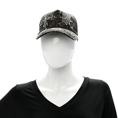 Fendi Canvas FF Crystal Baseball Hat 2 of 9