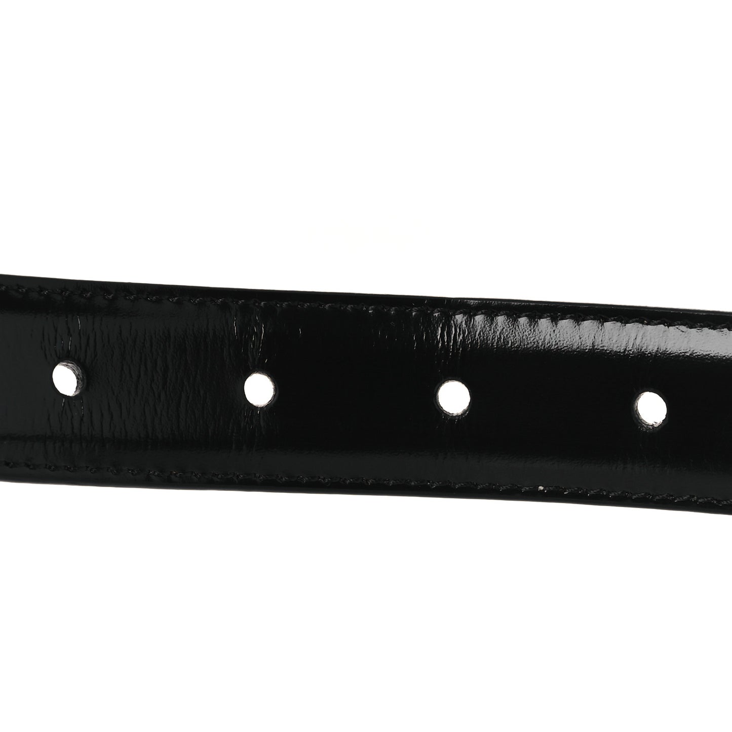 Box Calfskin Reversible Triomphe 80 32 Belt Black White