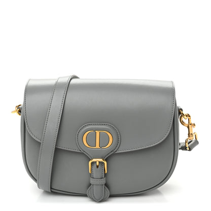 Christian Dior Box Calfskin Medium Bobby Flap Gray 1 of 9