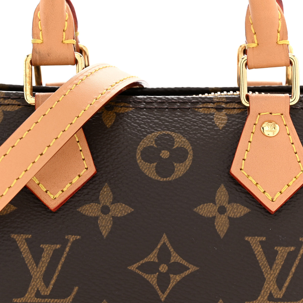 Louis Vuitton Monogram Nano Speedy Bandouliere 8 of 12