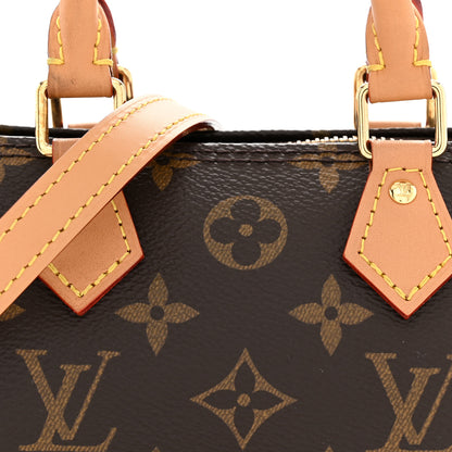 Louis Vuitton Monogram Nano Speedy Bandouliere 8 of 12