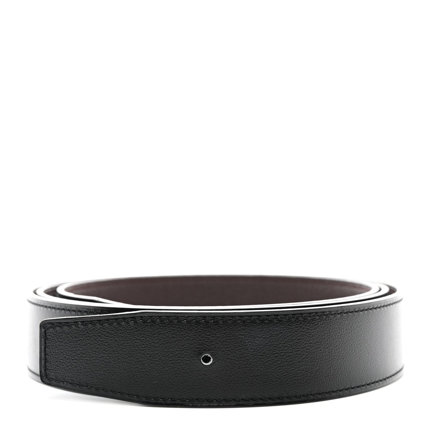 Box Togo 32mm Belt Strap 120 48 Black Chocolate