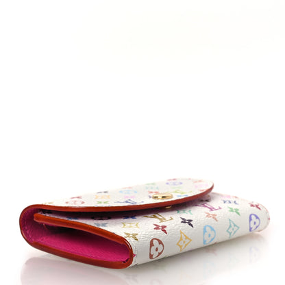 Louis Vuitton LV X TM Monogram Multicolor Rosalie Coin Purse White Kawaii Pink 4 of 6