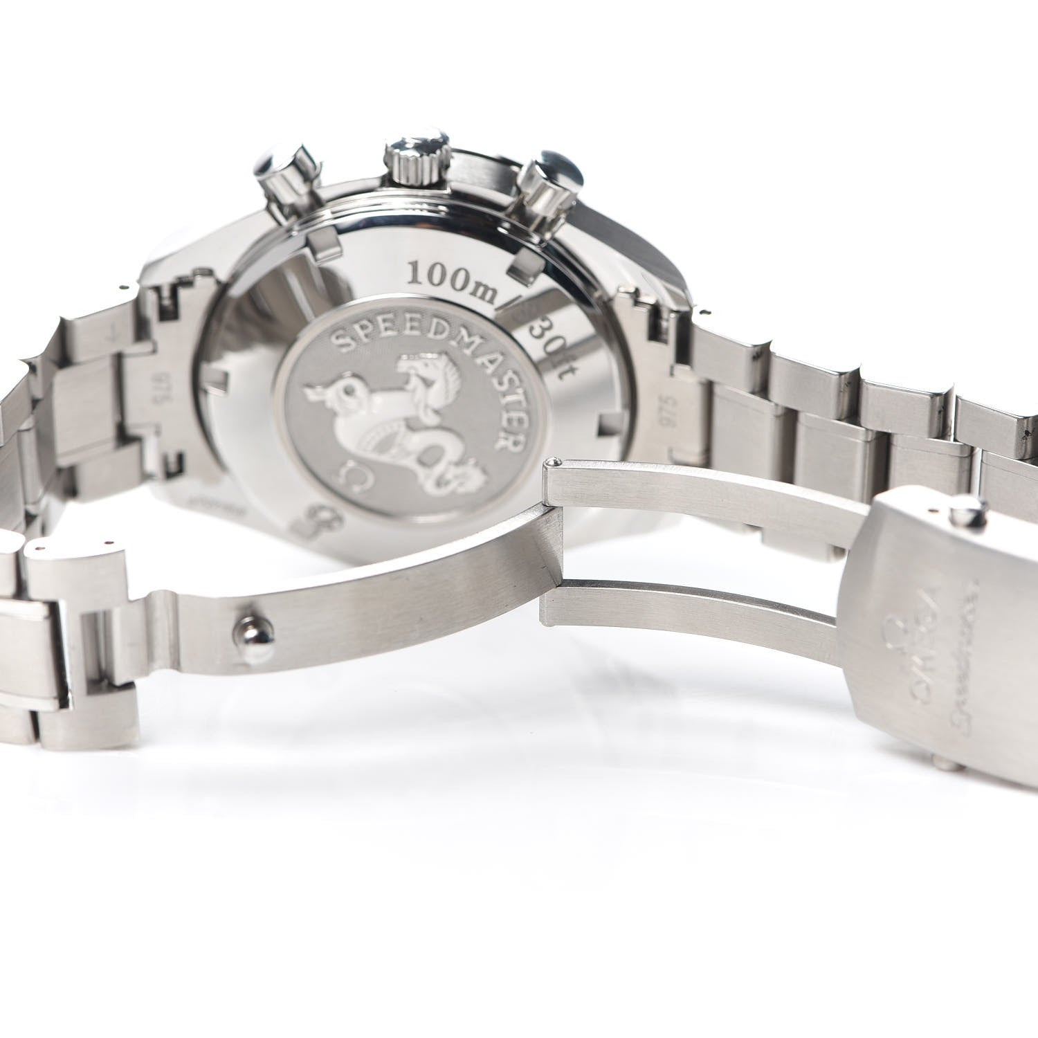 Omega Stainless Steel 40mm Speedmaster Date Chronograph Automatic Watch Grey 323.30.40.40.06.001 5 of 6