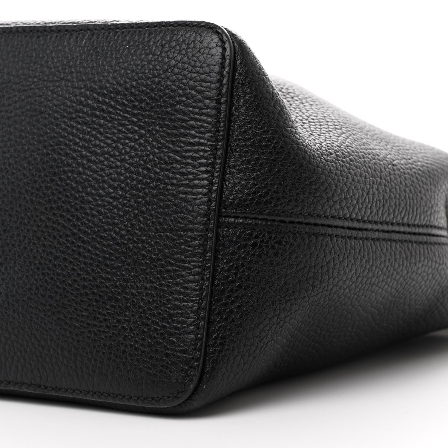 Gucci Pebbled Calfskin Large Soho Hobo Black 10 of 12