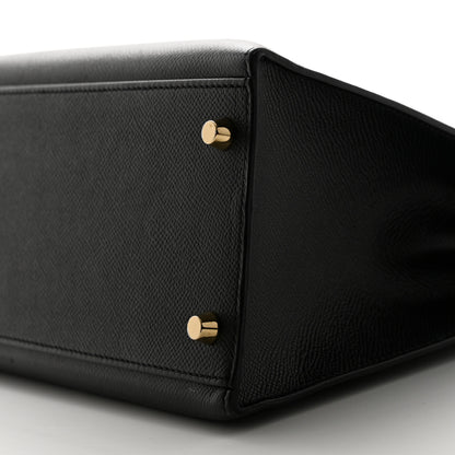 Hermes Epsom Kelly Sellier 32 Black 10 of 11