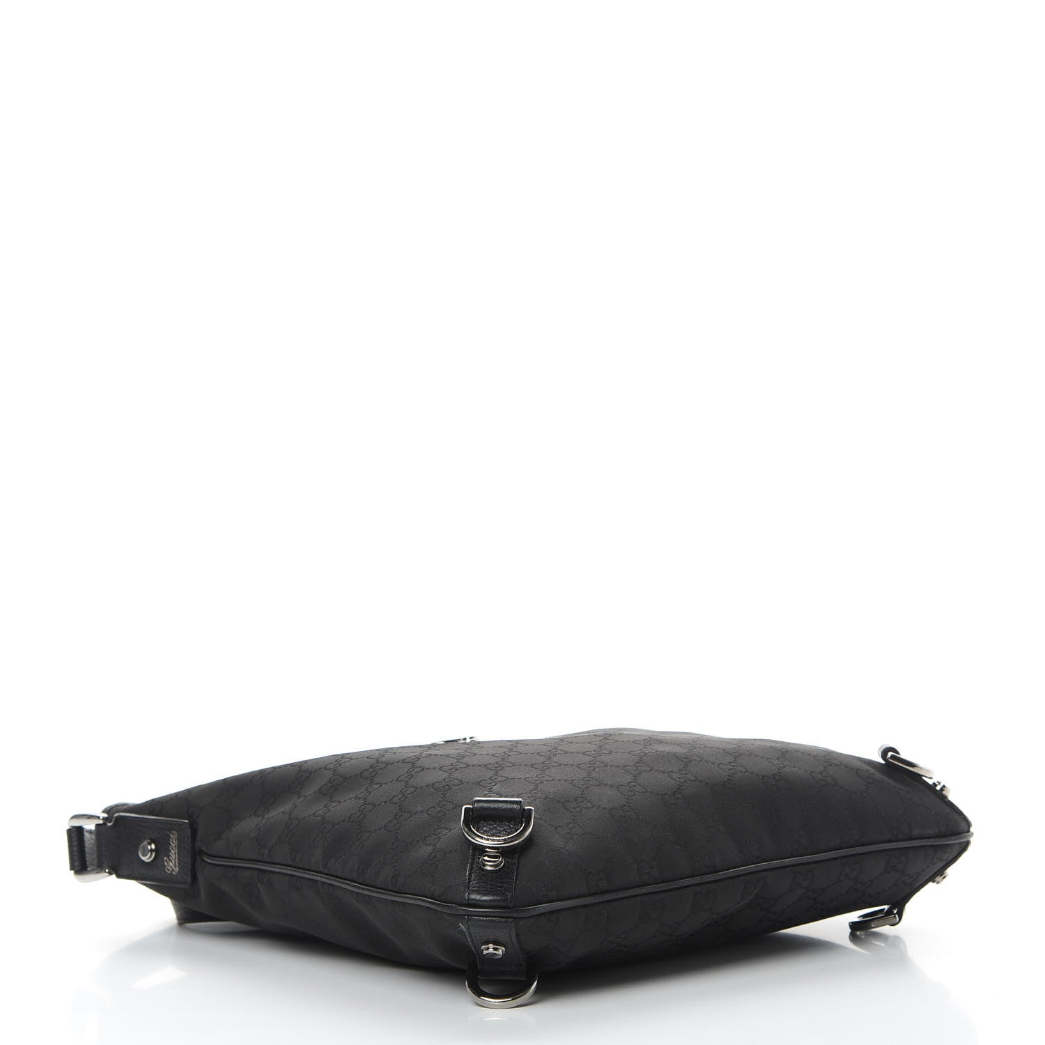 Gucci Monogram Abbey Messenger Bag Black 4 of 13
