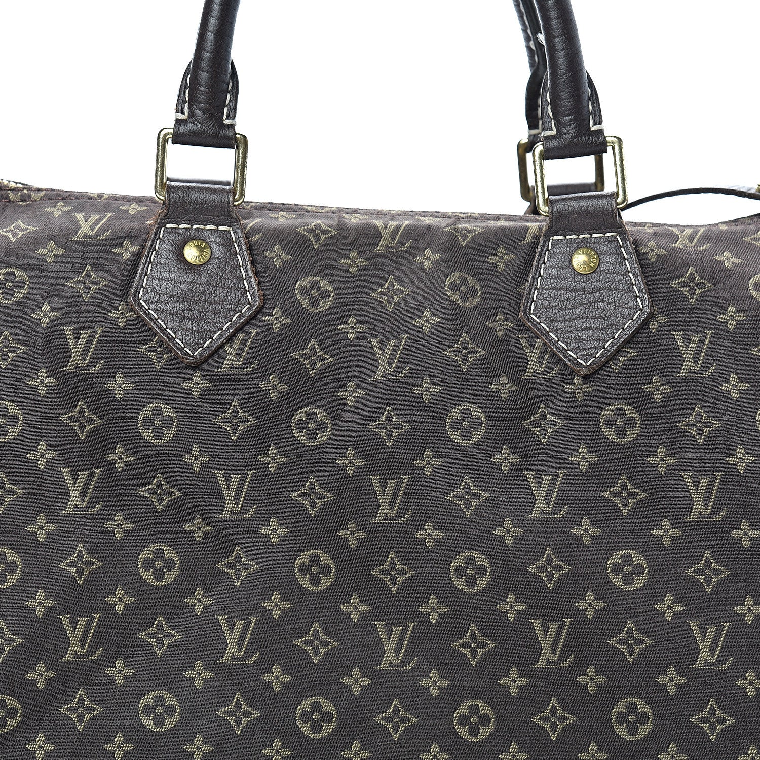 Louis Vuitton Mini Lin Speedy 30 Ebene 6 of 16
