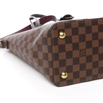 Louis Vuitton Damier Ebene Taurillon Jersey Bordeaux 8 of 10