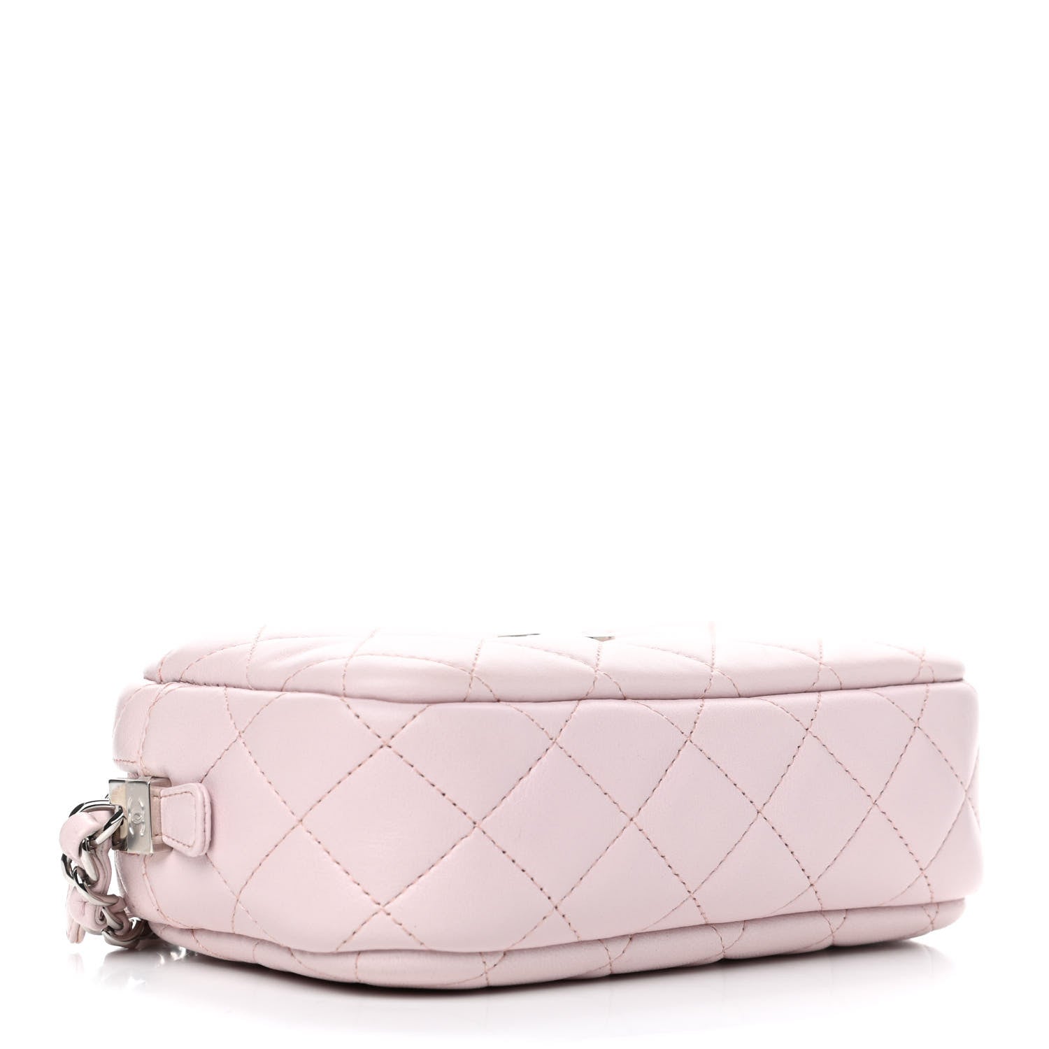 Chanel Lambskin Quilted Small Timeless Camera Case Light Pink 3 of 6
