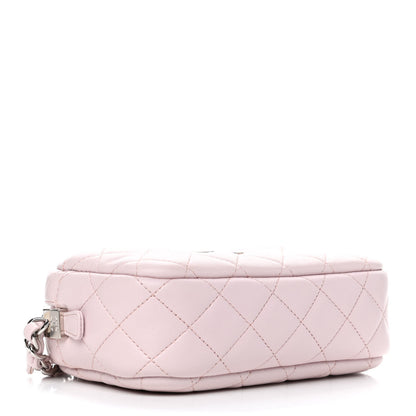 Chanel Lambskin Quilted Small Timeless Camera Case Light Pink 3 of 6