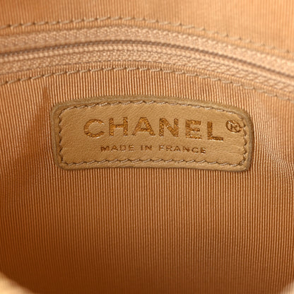 Chanel Caviar Quilted Timeless CC Shoulder Bag Beige 6 of 9