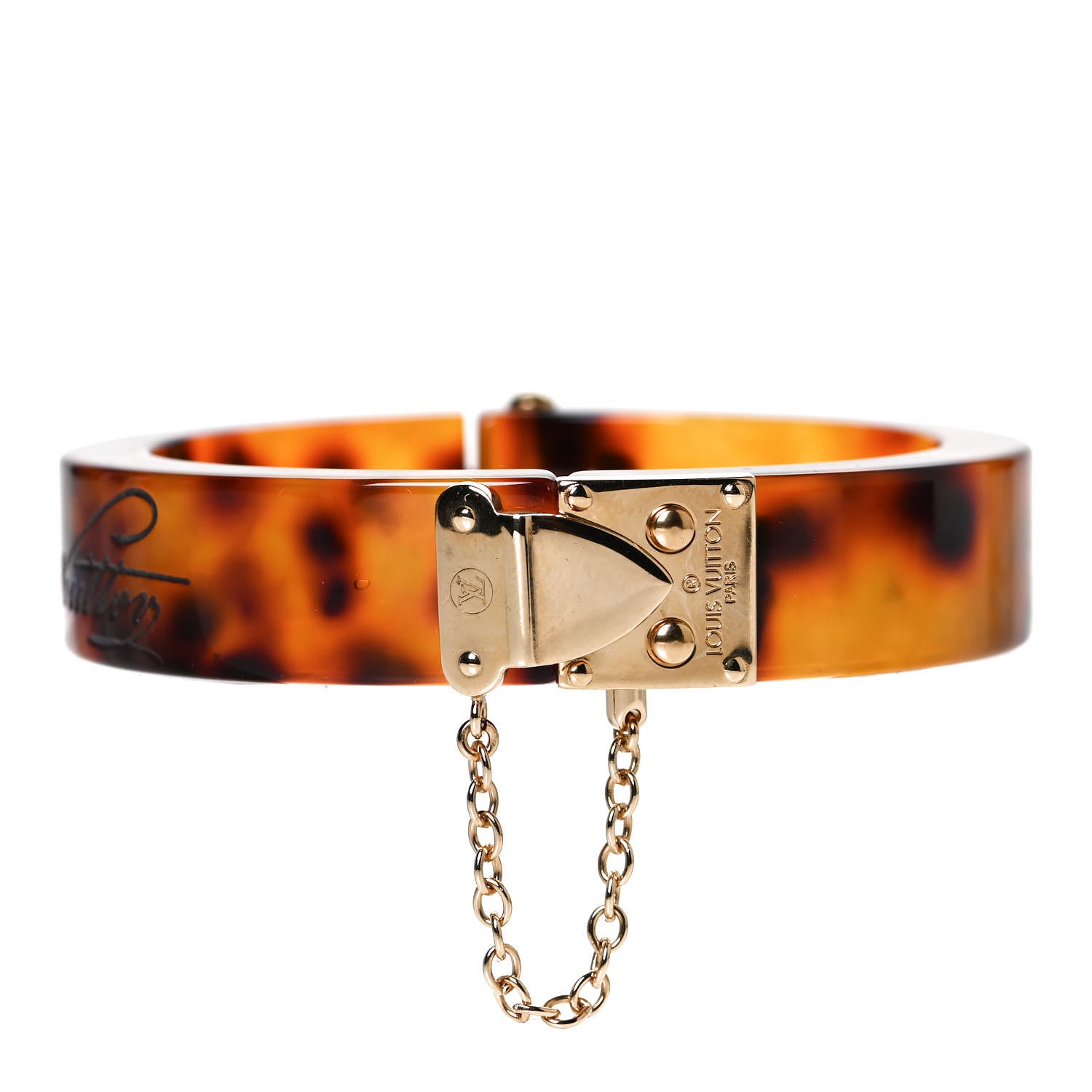 Louis Vuitton Lock Me Bracelet Ecaille 1 of 7