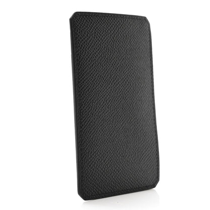 Hermes Epsom City 3CC Card Holder Black Bleu Nuit 3 of 8